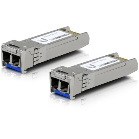 Modulo SFP Transceptor de Fibra Óptica Ubiquiti UF-SM-10G/ Pack de 2 (1/2)