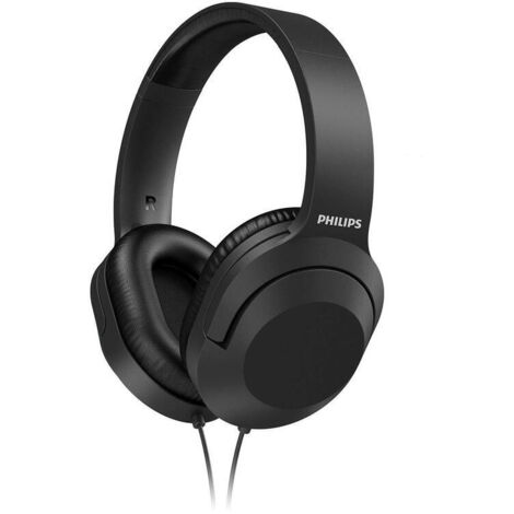 AURICULAR DIADEMA CABLE 2M NEGRO PHILIPS (1/4)