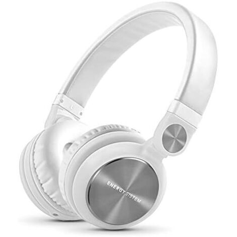 AURICULAR ENERGY HEADPHONES DJ2 WHITE MICROFONO CERRADOS AJUSTABLES 426737 (1/5)