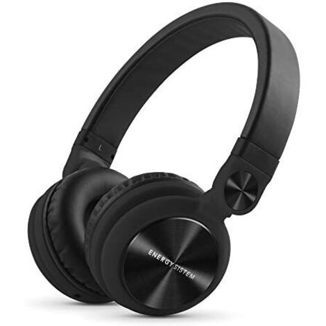 AURICULAR ENERGY HEADPHONES DJ2 BLACK MIC CERRADO AJUSTABLE 425877 (1/5)