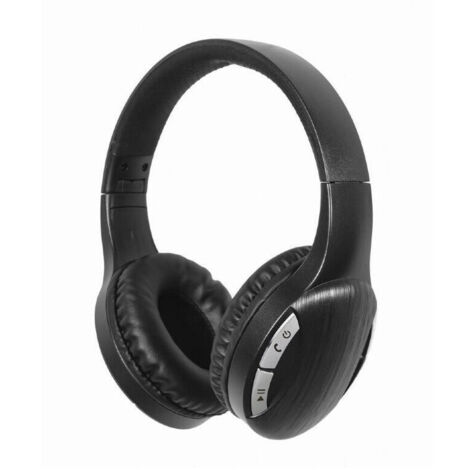 Auricular Diadema Inalámbrico y alámbrico GEMBIRD BTHS-01-BK N (1/3)