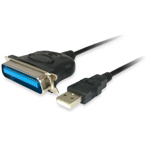 ADAPTADOR USB 1.1 A PARALELO (CENTRONIC 36) 1.5M W10 OSX LINUX EQUIP 133383 (1/4)
