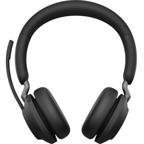 Evolve2 65, MS Stereo Auriculares Inalámbrico Diadema Oficina/Centro de llamadas USB Tipo C Bluetooth Negro (1/5)