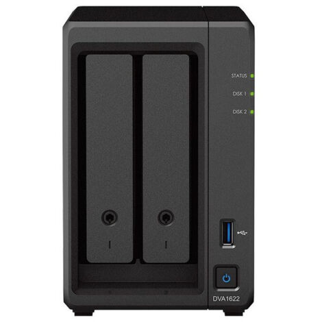 Synology DVA1622 NVR 2Bay 4K IA (1/4)