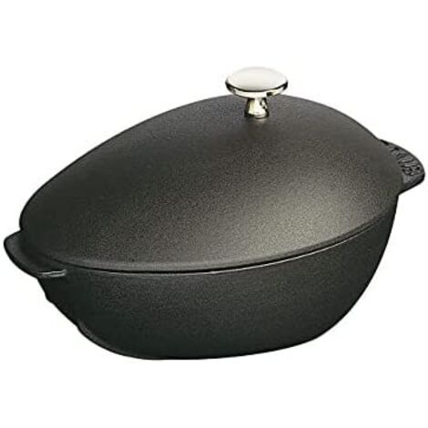 Staub Muscheltopf 25 cm schwarz (1/5)