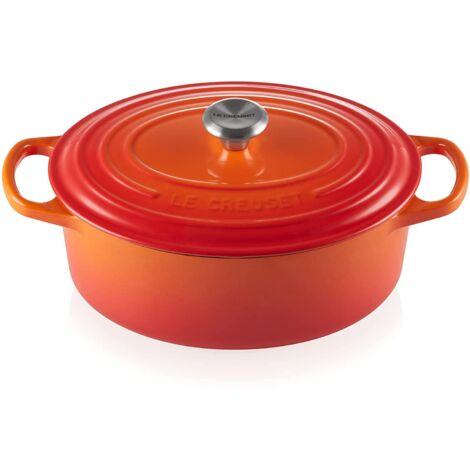 Le Creuset Signature Bräter oval 27 cm ofenrot (1/5)