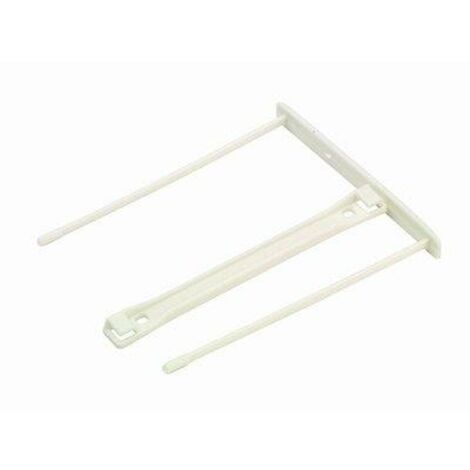 Fastener Fellowes Pro Clip 100 Unidades Blanco Plástico reciclado 10,1 x 9,2 x 0,9 cm (1/4)