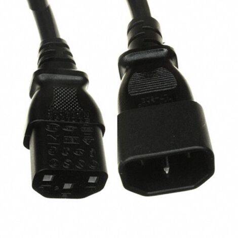 CAB-C13-CBN= cable de transmisión Negro 0,686 m C14 acoplador C13 acoplador (1/4)