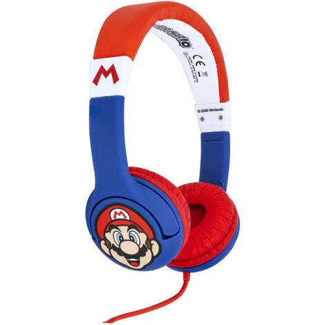 AURICULARES CABLE OTL SUPER MARIO 3-7 AÑOS (1/4)