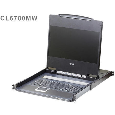 Aten Consola Lcd Single Rail (Hdmi / Dvi / Vga, Usb) (1/3)