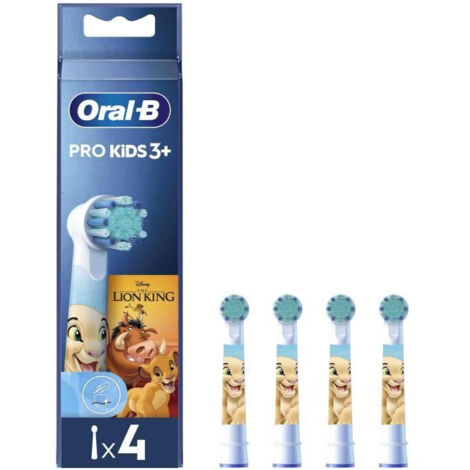Oral-B Pro Kids Toothbrush Heads Featuring Disney The Lion King - Pack of 4 (1/5)