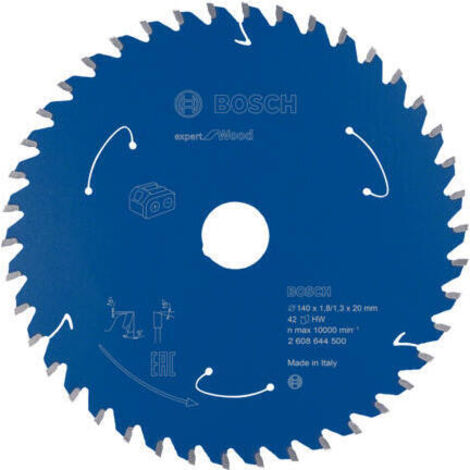 BOSCH PIŁA TARCZOWA EXPERT WOOD ACCU 140x20x42z