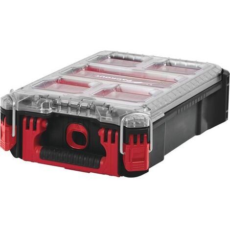 Milwaukee – Organizador compacto Packout – 5 gavetas extraíbles – Polímeros resistentes a impactos – Protección IP65 contra agua y polvo (1/10)