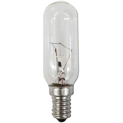 Bombilla incandescente de campana extractora (tubular) 40w e14 (1/2)