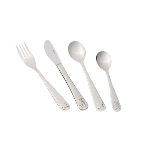 CUBIERTOS INFANTILES KINGHOFF 4 PIEZAS KH-3586 (1/3)