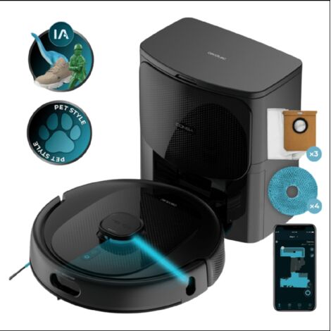 ROBOT ASPIRADOR CECOTEC CONGA 9990 AI SPIN REVOLUTION ULTRA POWER HOME (1/5)