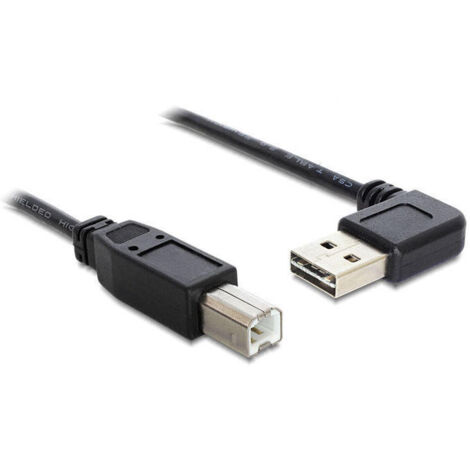 Delock cable easy-usb 2.0-a male angled  usb 2.0-b male 3 m (1/4)