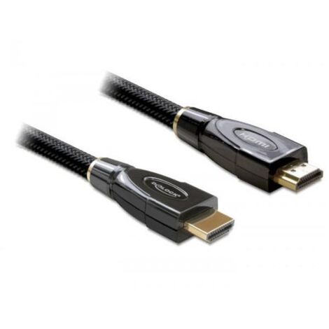 Delock cable high speed hdmi with ethernet â hdmi a male  hdmi a male straight / straight 3 m premium (1/2)
