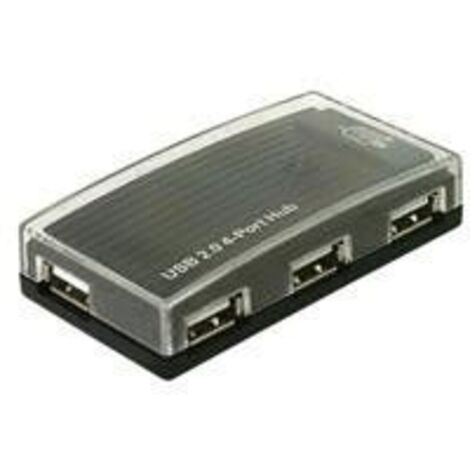 Hub USB 2.0 4 Puertos Con Alimentador (1/2)