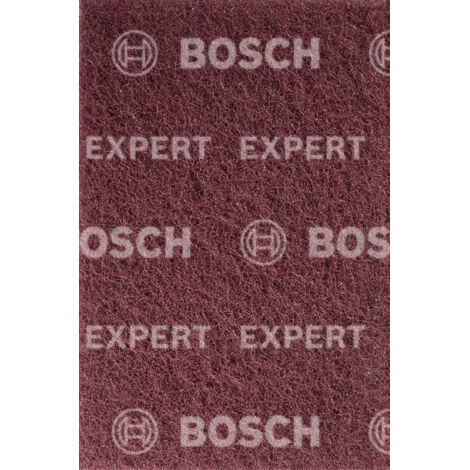BOSCH PROFESSIONAL DISCOS DE VELLÓN EXPERT N880 (PARA LÁMINAS DE ACERO, 152 X 229 MM, GRADO DE FINURA MEDIUM A, ACCESORIOS LIJAD