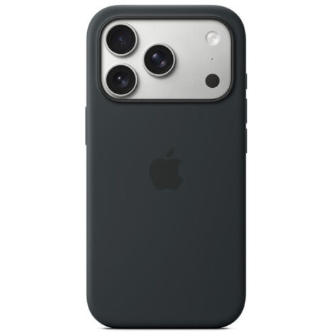 iPhone 17 Pro Silicone Case with MagSafe  Black