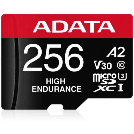 CARD ADATA High-Endurance-microSDXC UHS-I Speicherkarte 256 GB (1/4)