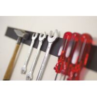 Tesa On & Off cinta auto-adhesiva negra 1 m x 50 mm