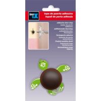 Tope de pared adhesivo tortuga verde inofix