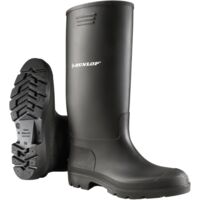 S.OF BOTA DE AGUA PVC TALLA 38 CAÑA ALTA NEGRA DUNLOP