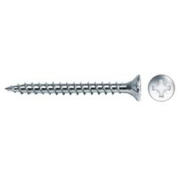 CAJA 250 unid. TORNILLO MADERA AVELLANADO POZI DIN/REF VLOX Ø4x60mm ZINCADO+LUBR. CELO