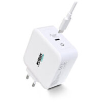 Cargador de Pared + Cable USB C Urban Factory GSC10UF Blanco 3760170882130 S55170174 Urban Factory