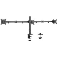 GEMBIRD Soporte Ajustable para 3 Pantallas (inclinable), 17 '-32', hasta 7 kg Marca