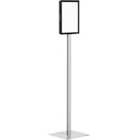 Soporte de pie INFO STAND BASIC metal plástico formato DIN