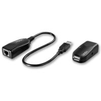 Lindy 42693 ampliador de red Transmisor y receptor de red Negro