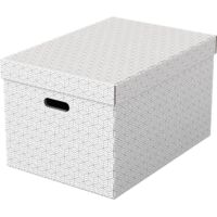 Pack 3 Cajas Blancas 510X355X305Mm Esselte 628286