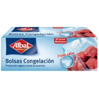 BOLSAS CONGEL MED 25X32CM. 40 BSAS
