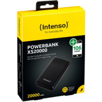 Intenso Powerbank XS20000 black 20000 mAh incl. USB-A to Type-C