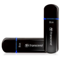 Transcend JetFlash 600 - Unidad flash USB - 8GB - USB2.0 - azul