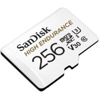 Tarjeta memoria SanDisk High Endurance 256 GB V30 UHS-I U3