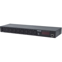 Intellinet - Regleta de enchufes para rack 8x C13, administrable por RJ45, monitorización