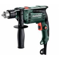 Taladro percutor con cable SBE 650 - Portabrocas con llave (cartón) Metabo
