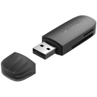 Lector de Tarjetas Externo Vention CLFB0 Negro