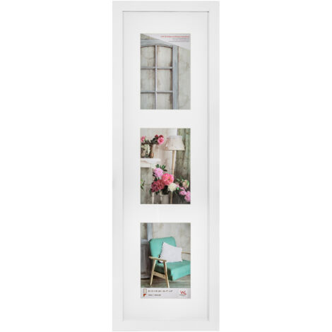Stockholm Holzgalerie 3x10x15 WEISS