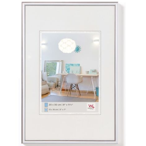 New Lifestyle Kst.Rahmen 40x60 SILBER (1/2)