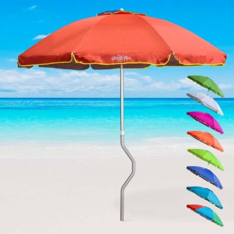 Ombrellone mare spiaggia 220 cm antivento protezione uv Portofino | Leroy Merlin