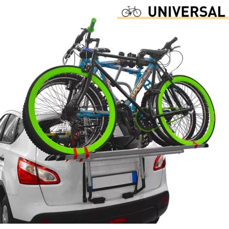 Portabici per portellone posteriore auto universale Menabò Steel Bike 3