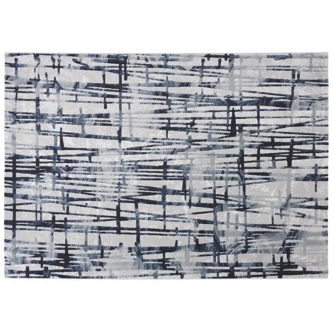 tappeto "double" celeste, 133x190 cm