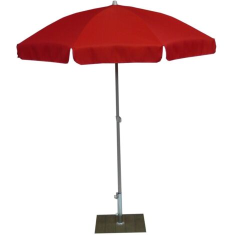 Ombrellone da giardino esterno terrazzo piscina e spiaggia Borgo - Rosso (1/5)