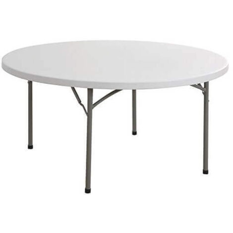 Tavolo catering pieghevole rotondo da esterno Ø120 (1/3)