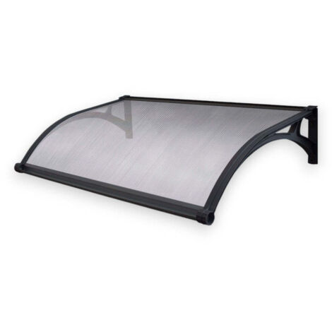 Pensilina in policarbonato con braccetti ABS Rain 80x120 (1/2)